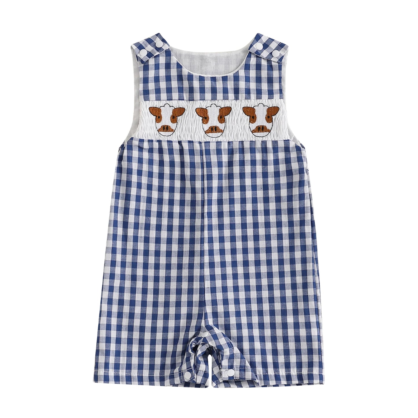 Cow Head Boys Romper