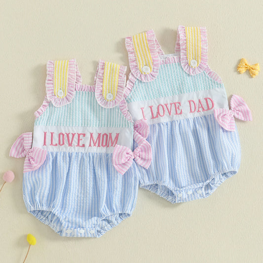 Girls I Love Mom/Dad Bubble
