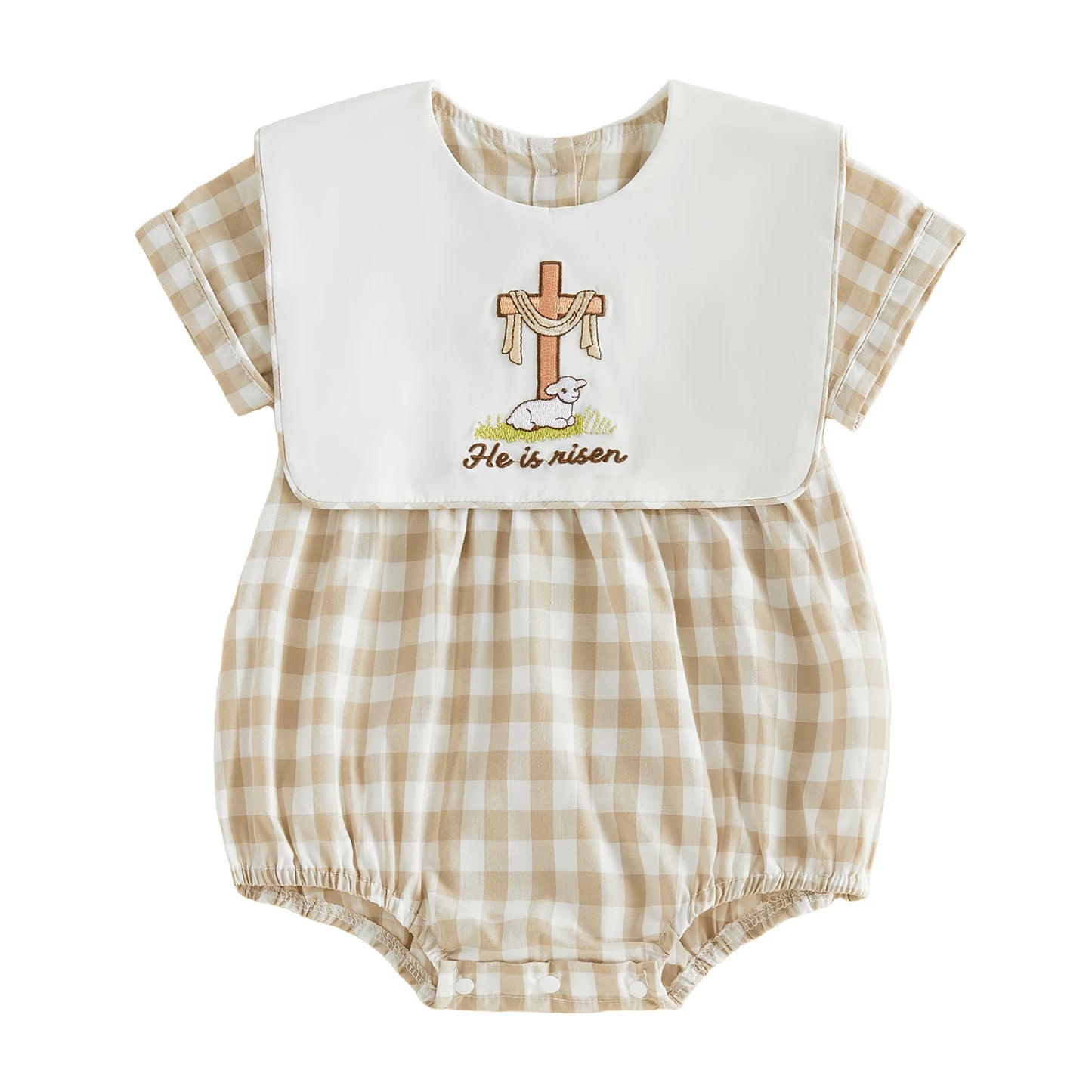 Boys Easter He Is Risen Bubble