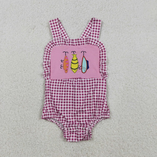 Girls Fish Romper