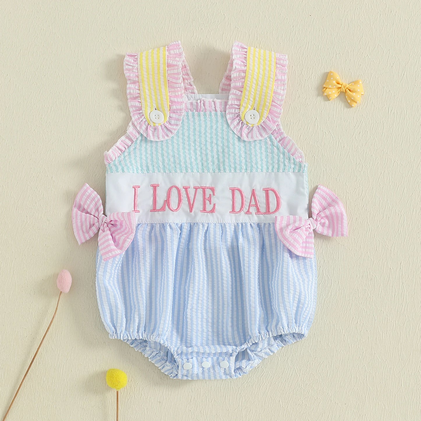 Girls I Love Mom/Dad Bubble